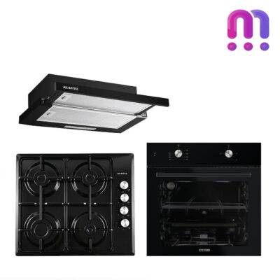 ჩასაშენებელი კომპლექტი Enamel Black სამეული