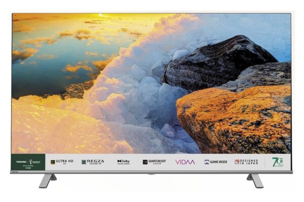 ტელევიზორი 140სმ Toshiba 55C450ME სმარტი QLED 4K Ultra HD