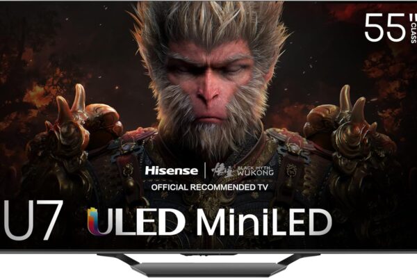 ტელევიზორი 140სმ Hisense 55U7NQ სმარტი ULED Mini LED 4K Ultra HD