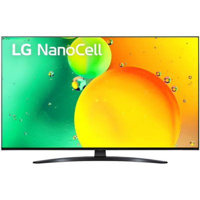 ტელევიზორი 140სმ LG 55NANO766QA სმარტი NanoCell 4K ბლუთუზი