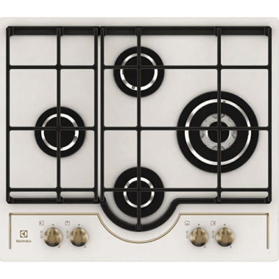 ჩასაშენებელი ქურის ზედაპირი Electrolux GPE363RBV ბეჟი