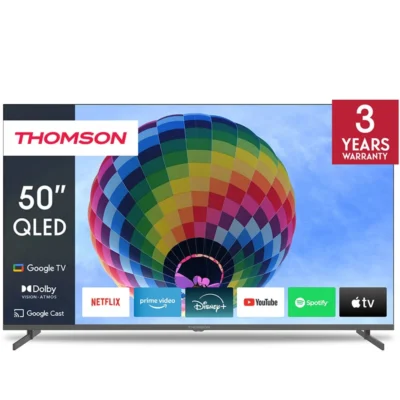ტელევიზორი 127სმ THOMSON 50QG4S14 სმარტი 4K ანდროიდი QLED Pro