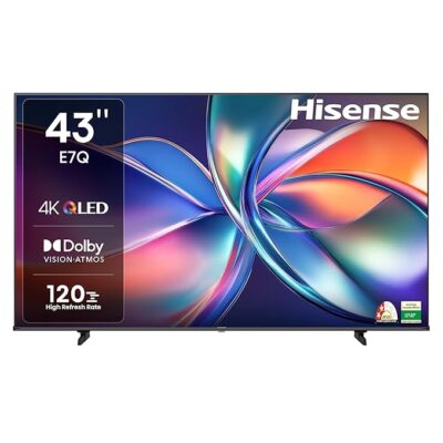 ტელევიზორი 109სმ Hisense 43E7Q სმარტი QLED 4K Ultra HD