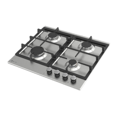 ჩას. ზედაპირი Alneo 6085 INOX შავი/ემალი, 4 კამფორა