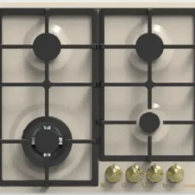 ჩას. ზედაპირი Alneo 6088 BEIGE შავი/ემალი, 4 კამფორა