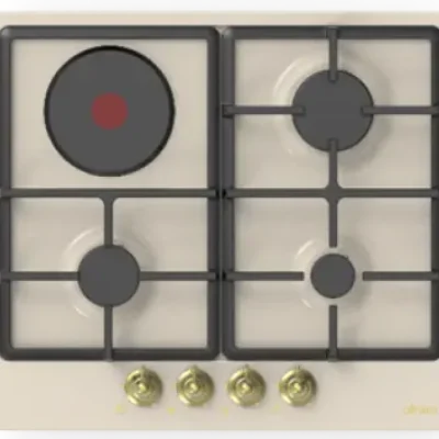 ჩას. ზედაპირი Alneo 6089 BEIGE შავი/ემალი, 4 კამფორა