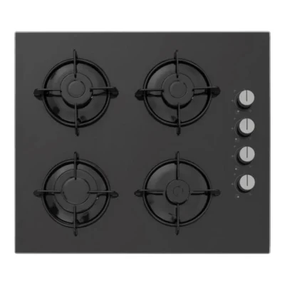 ჩას. ზედაპირი SILVERLINE ACO56001B01 შავი/მინა, 4 კამფორა