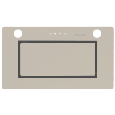 ჩას. გამწოვი ALNEO ALN 52CM BEJ Glass ბეჟი/მინა, ამოსაკრავი