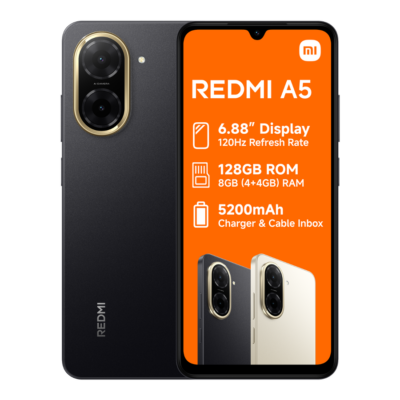მობილური ტელეფონი Xiaomi Redmi A5 შავი 4GB/128GB
