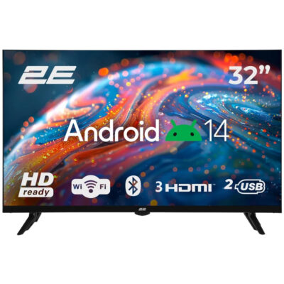 ტელევიზორი 81სმ MEGA 2E 2E32A07B სმარტი ანდროიდი