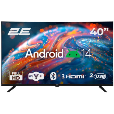 ტელევიზორი 102სმ MEGA 2E 2E40A07B სმარტი ანდროიდი
