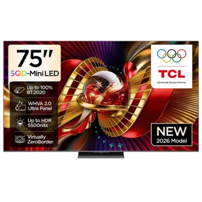 ტელევიზორი 191სმ TCL SQD MINI LED 75C8L SMART 4K