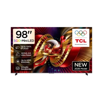 ტელევიზორი 249სმ TCL SQD MINI LED 98C8L სმარტი 4K ანდროიდი