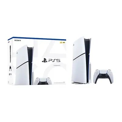 სათამაშო კონსოლი Playstation 5 Console Slim CD Version White E Chassis