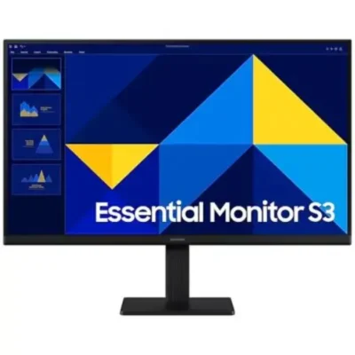 მონიტორი  Samsung Essential S3 LS27D300GAIXCI 27″ FHD 1920×1080 IPS 5ms 100Hz